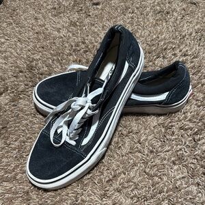 Vans Classic Black and White Sneakers